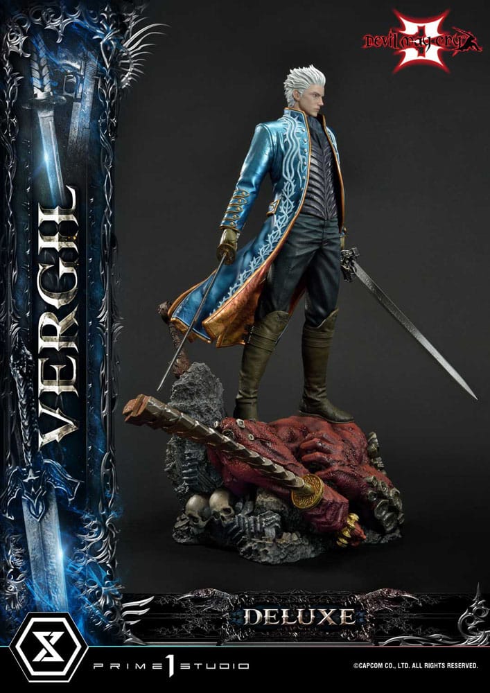 Devil May Cry 3 Ultimate Premium Masterline Series Statue 1/4 Vergil Deluxe Bonus Version 69 cm - Damaged packaging