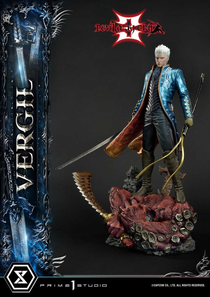 Devil May Cry 3 Ultimate Premium Masterline Series Statue 1/4 Vergil Deluxe Bonus Version 69 cm - Damaged packaging