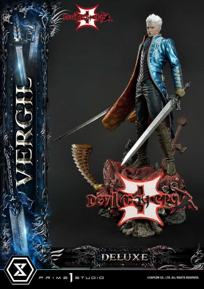 Devil May Cry 3 Ultimate Premium Masterline Series Statue 1/4 Vergil Deluxe Bonus Version 69 cm - Damaged packaging