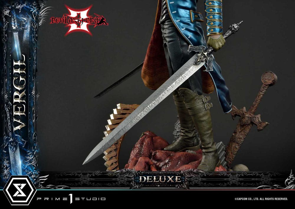 Devil May Cry 3 Ultimate Premium Masterline Series Statue 1/4 Vergil Deluxe Bonus Version 69 cm - Damaged packaging