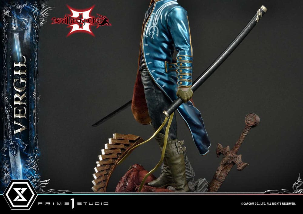 Devil May Cry 3 Ultimate Premium Masterline Series Statue 1/4 Vergil Deluxe Bonus Version 69 cm - Damaged packaging