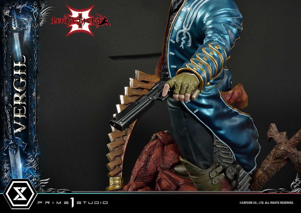 Devil May Cry 3 Ultimate Premium Masterline Series Statue 1/4 Vergil Deluxe Bonus Version 69 cm - Damaged packaging