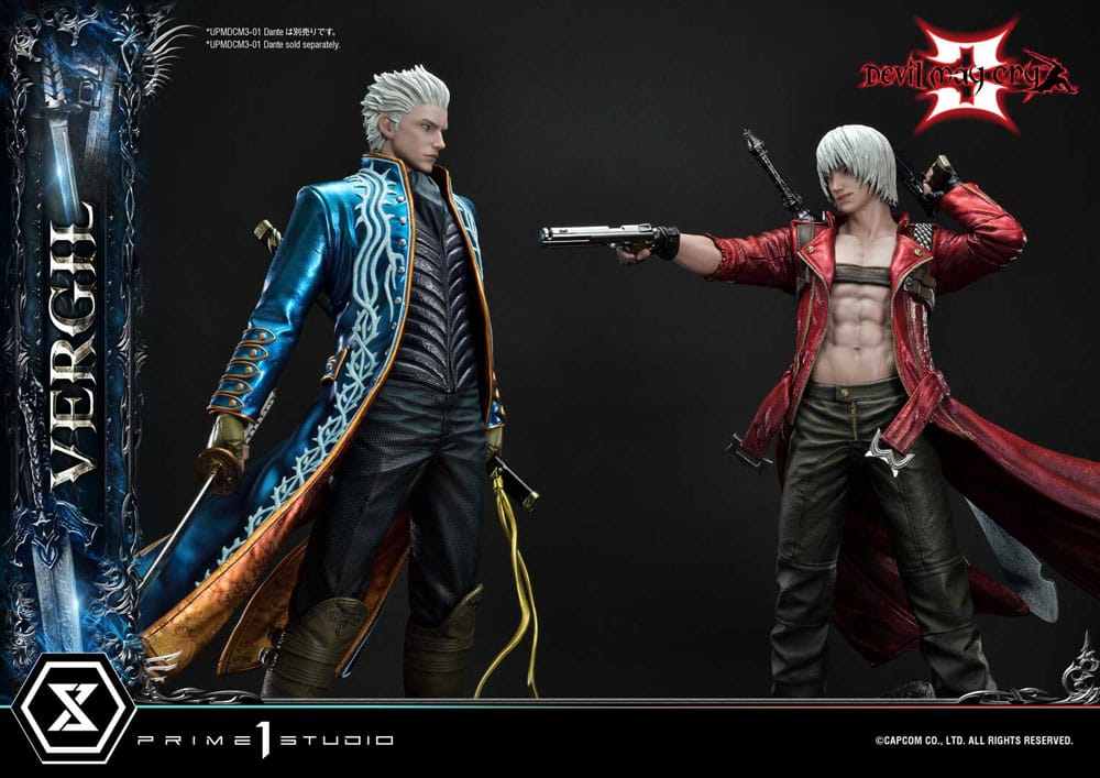 Devil May Cry 3 Ultimate Premium Masterline Series Statue 1/4 Vergil Deluxe Bonus Version 69 cm - Damaged packaging