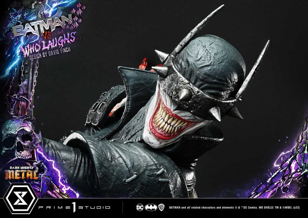 Dark Nights: Metal Ultimate Premium Masterline Series Statue 1/4 Batman VS Batman Who Laughs 67 cm