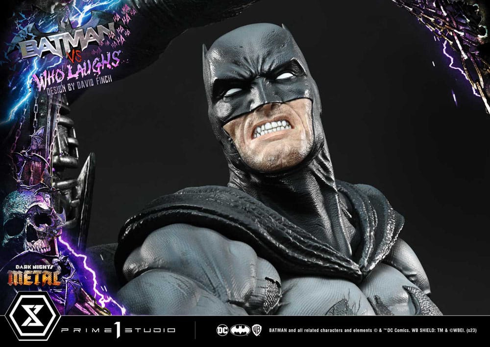 Dark Nights: Metal Ultimate Premium Masterline Series Statue 1/4 Batman VS Batman Who Laughs 67 cm