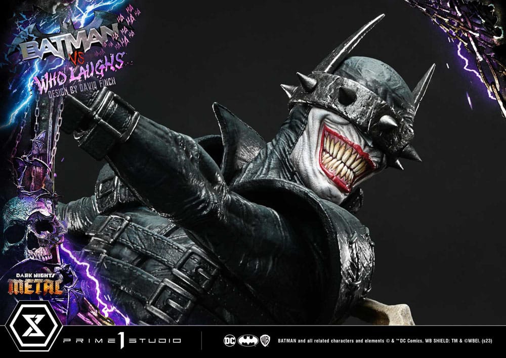 Dark Nights: Metal Ultimate Premium Masterline Series Statue 1/4 Batman VS Batman Who Laughs 67 cm