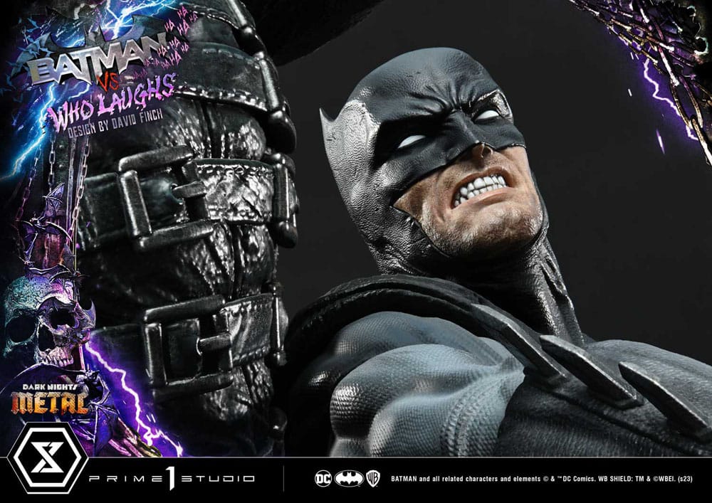 Dark Nights: Metal Ultimate Premium Masterline Series Statue 1/4 Batman VS Batman Who Laughs 67 cm