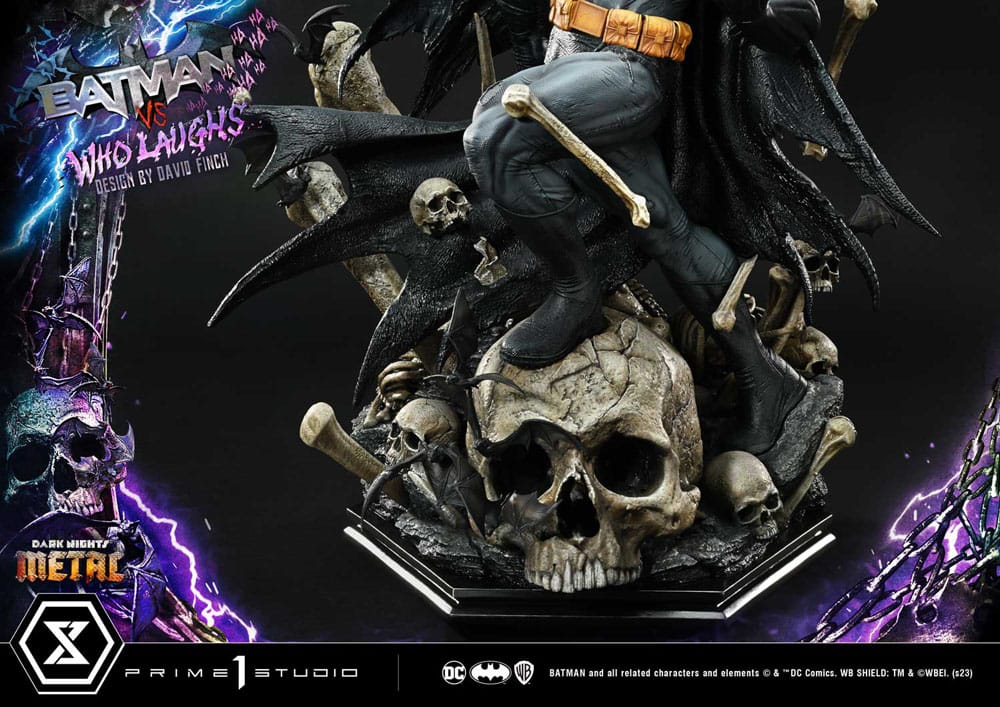 Dark Nights: Metal Ultimate Premium Masterline Series Statue 1/4 Batman VS Batman Who Laughs 67 cm