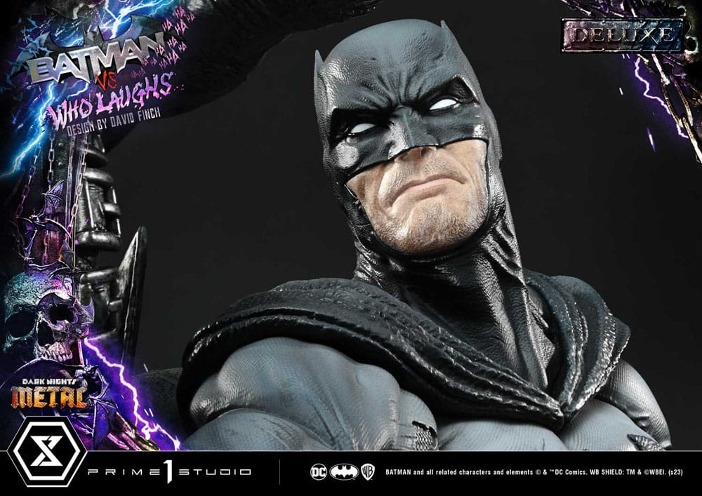 Dark Nights: Metal Ultimate Premium Masterline Series Statue 1/4 Batman VS Batman Who Laughs Deluxe Version 67 cm