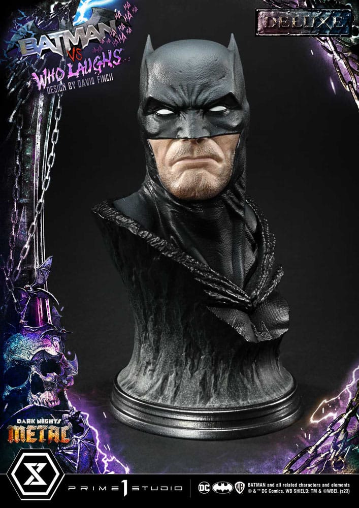 Dark Nights: Metal Ultimate Premium Masterline Series Statue 1/4 Batman VS Batman Who Laughs Deluxe Version 67 cm