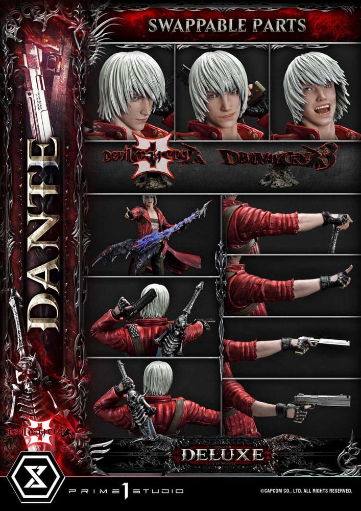 Devil May Cry 3 Ultimate Premium Masterline Series Statue 1/4 Dante Deluxe Version 67 cm