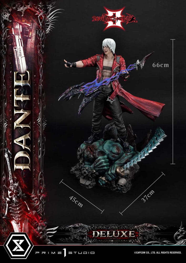 Devil May Cry 3 Ultimate Premium Masterline Series Statue 1/4 Dante Deluxe Version 67 cm