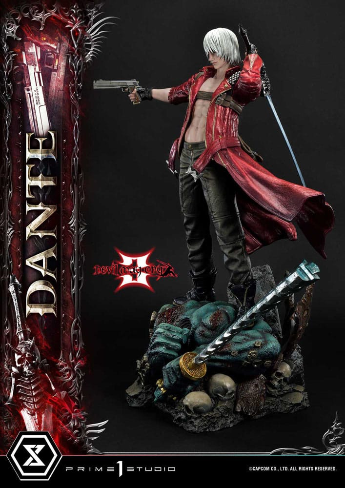 Devil May Cry 3 Ultimate Premium Masterline Series Statue 1/4 Dante Deluxe Version 67 cm