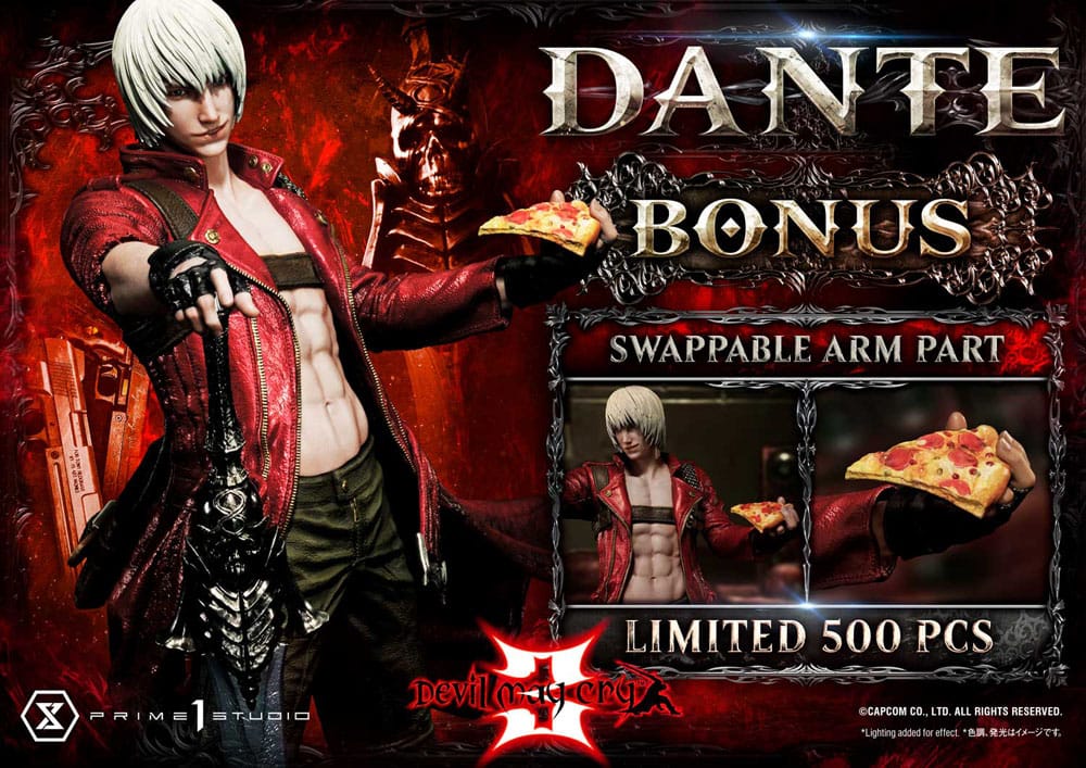 Devil May Cry 3 Ultimate Premium Masterline Series Statue 1/4 Dante Deluxe Bonus Version 67 cm