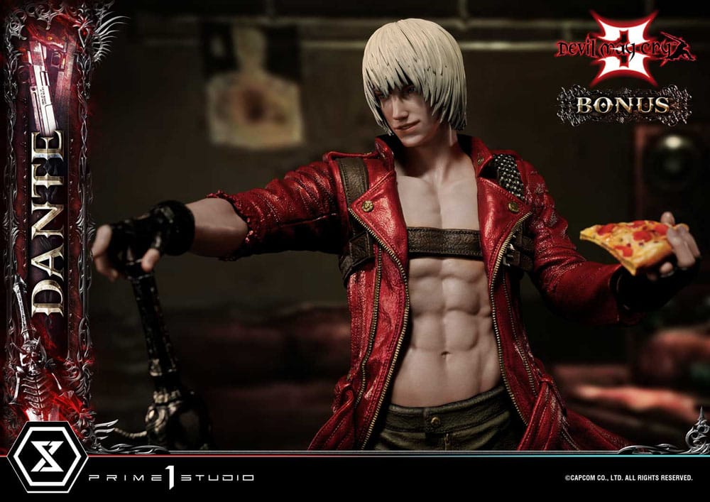 Devil May Cry 3 Ultimate Premium Masterline Series Statue 1/4 Dante Deluxe Bonus Version 67 cm