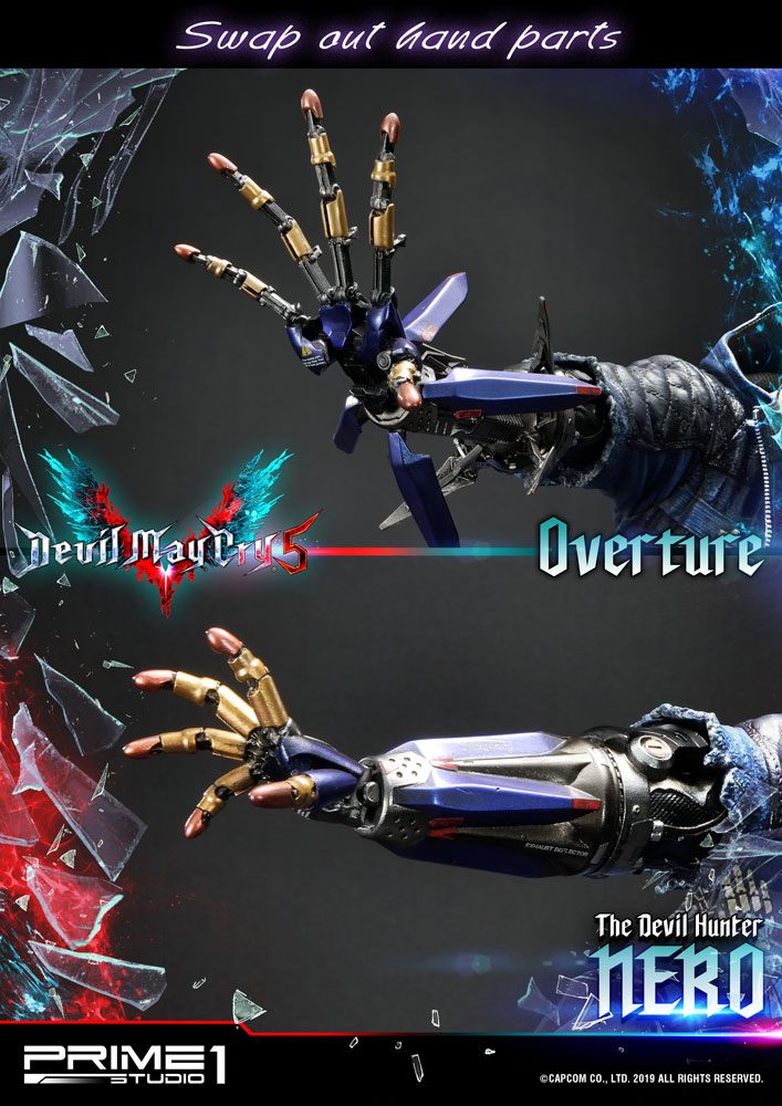 Devil May Cry 5 Statue Nero Deluxe Ver. 70 cm