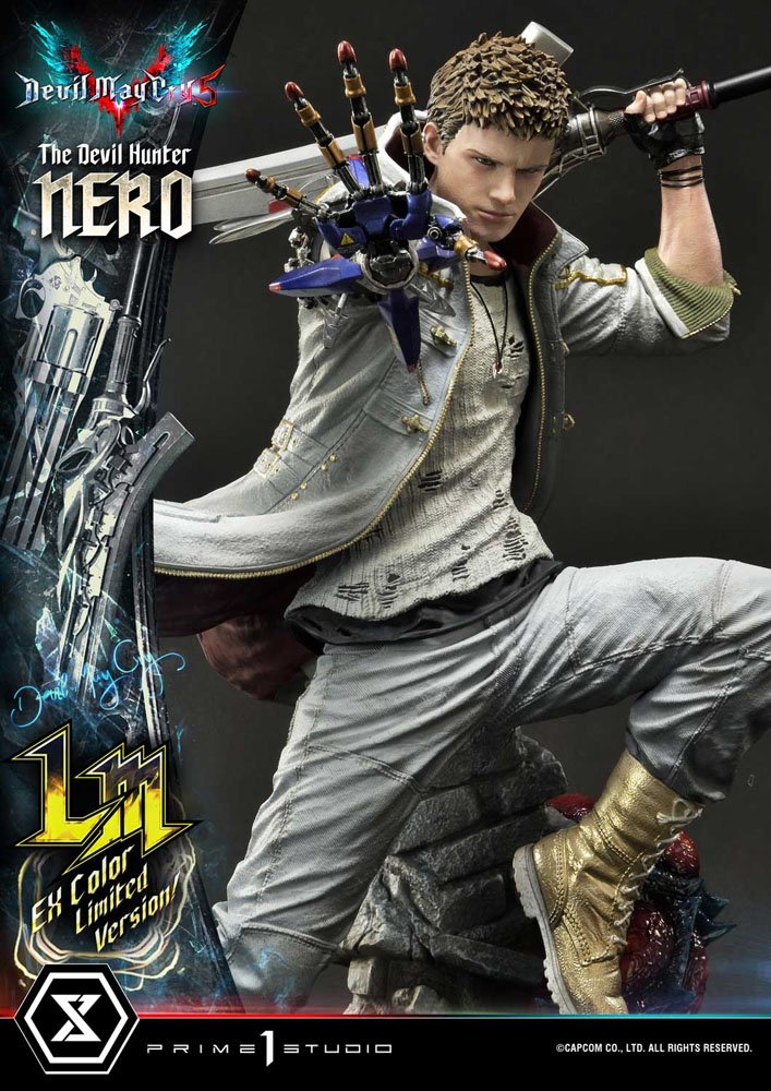 Devil May Cry 5 Statue 1/4 Black Exclusive Version 77 cm