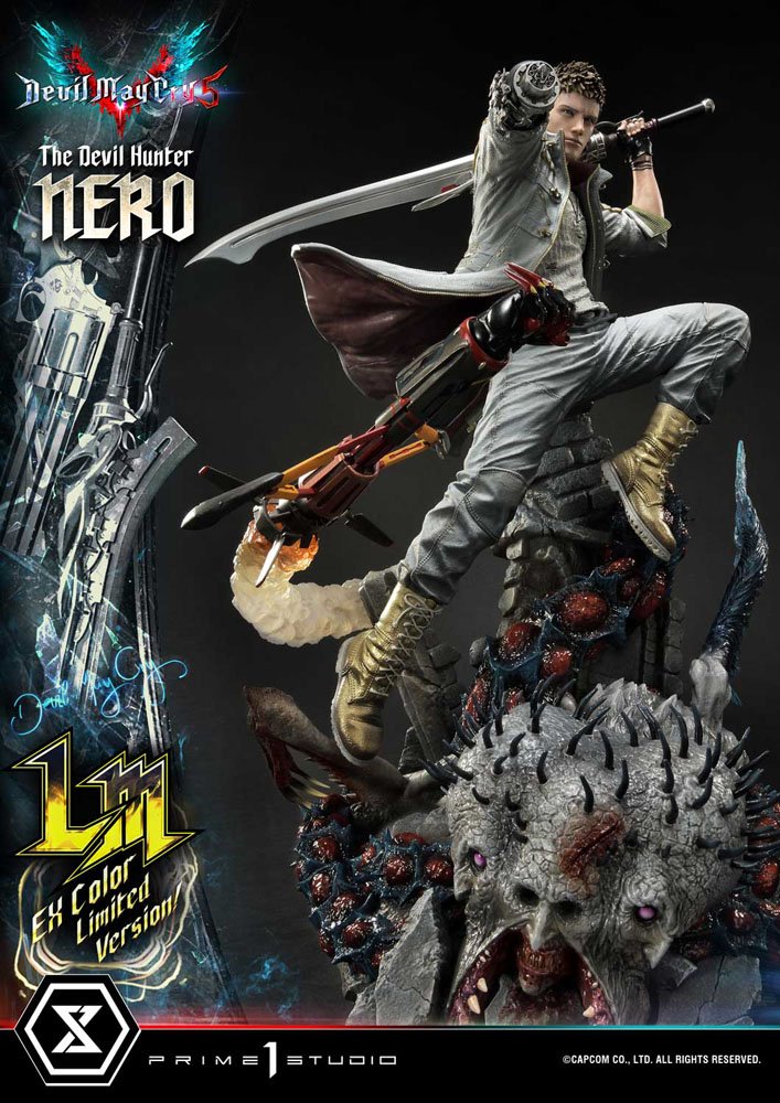 Devil May Cry 5 Statue 1/4 Black Exclusive Version 77 cm