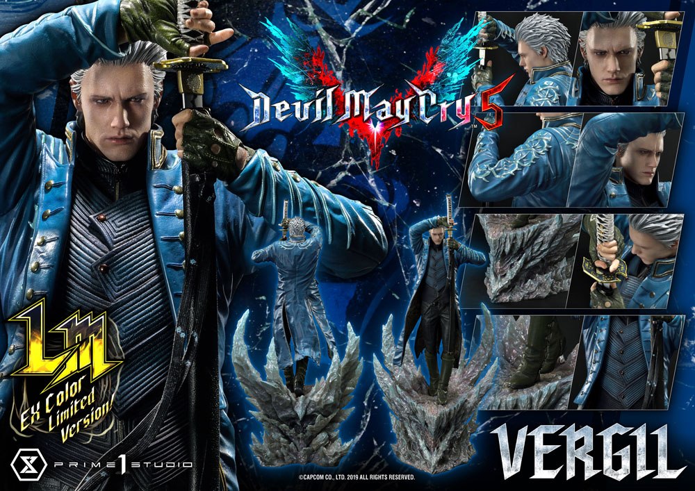 Devil May Cry 5 Statue 1/4 Vergil Exclusive Version 77 cm