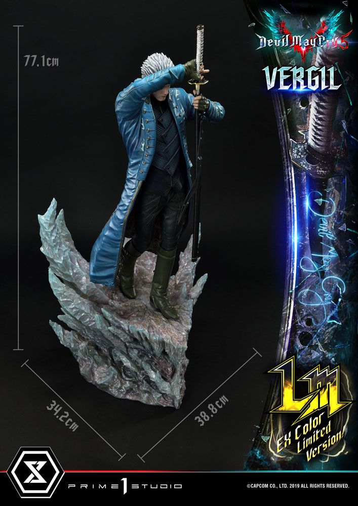 Devil May Cry 5 Statue 1/4 Vergil Exclusive Version 77 cm