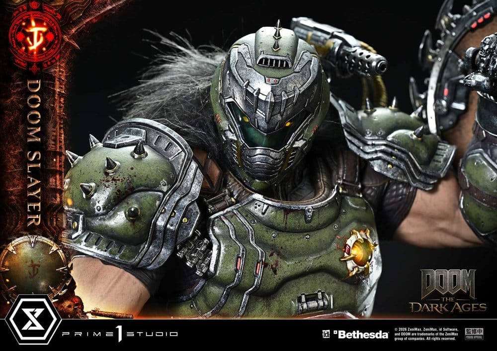 DOOM: The Dark Ages Ultimate Premium Masterline Series Statue 1/4 DOOM Slayer 77 cm