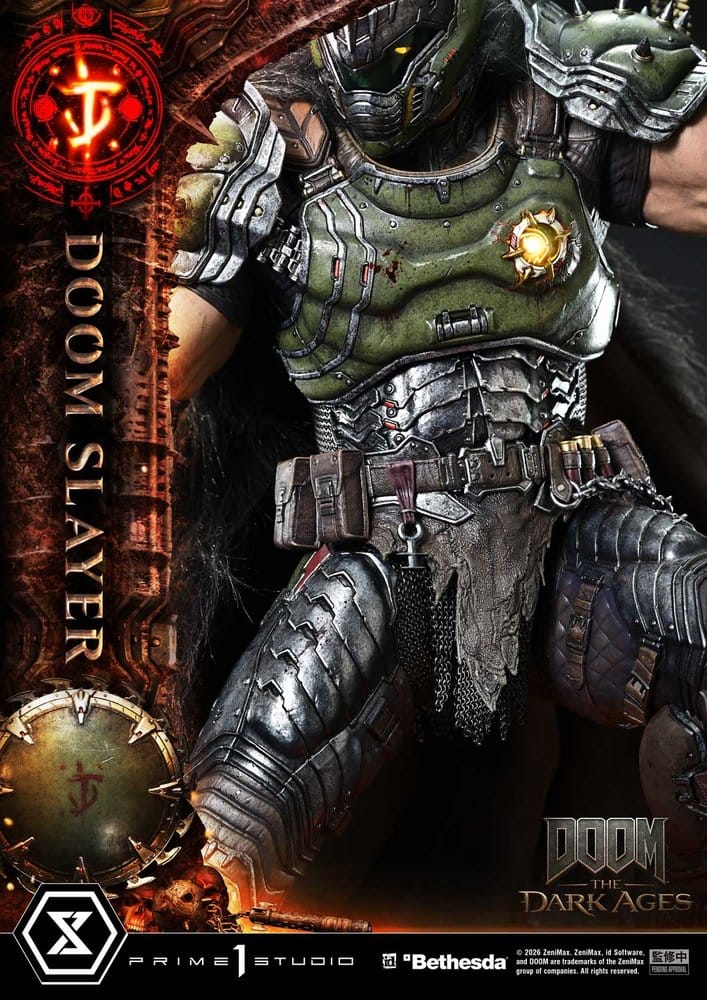 DOOM: The Dark Ages Ultimate Premium Masterline Series Statue 1/4 DOOM Slayer 77 cm