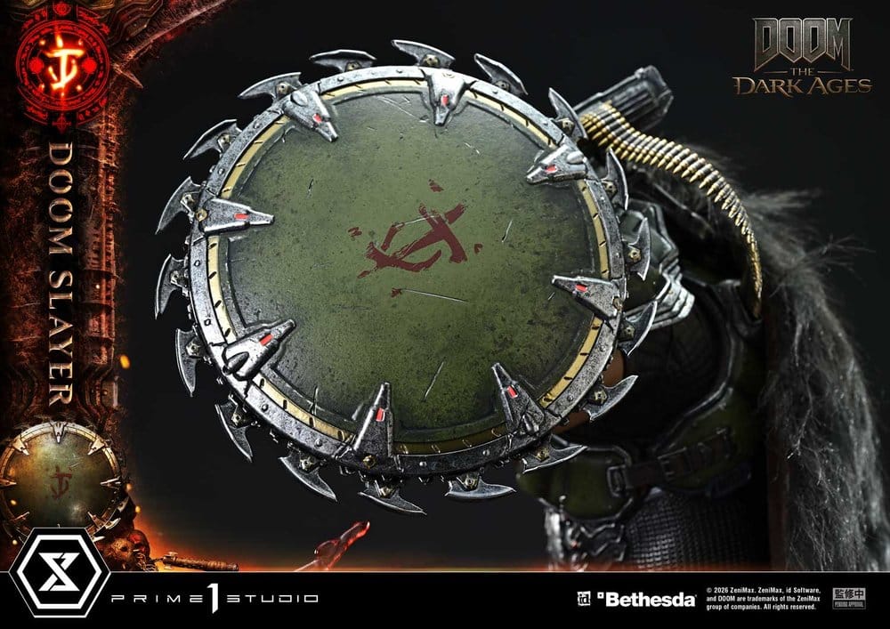 DOOM: The Dark Ages Ultimate Premium Masterline Series Statue 1/4 DOOM Slayer 77 cm