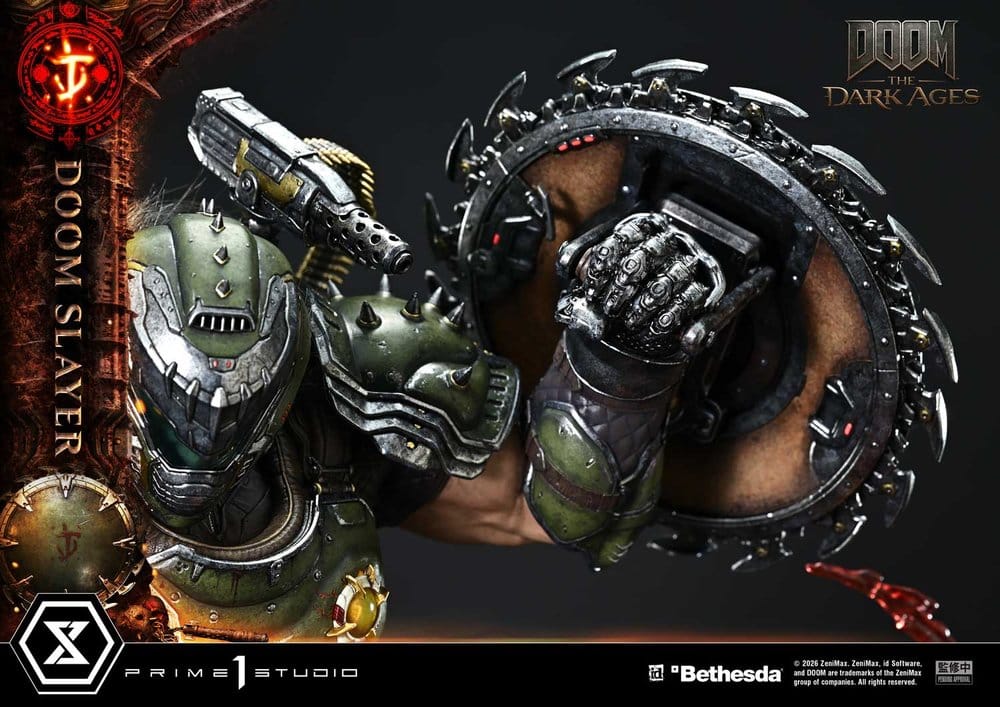 DOOM: The Dark Ages Ultimate Premium Masterline Series Statue 1/4 DOOM Slayer 77 cm