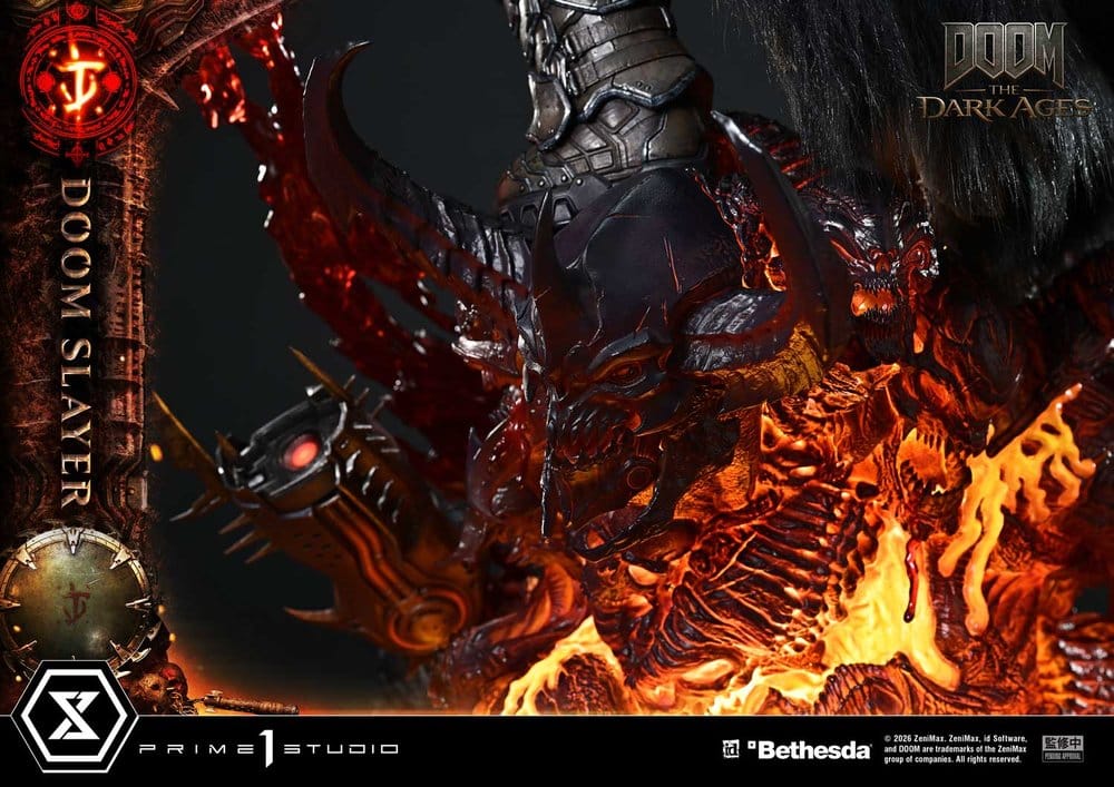 DOOM: The Dark Ages Ultimate Premium Masterline Series Statue 1/4 DOOM Slayer 77 cm