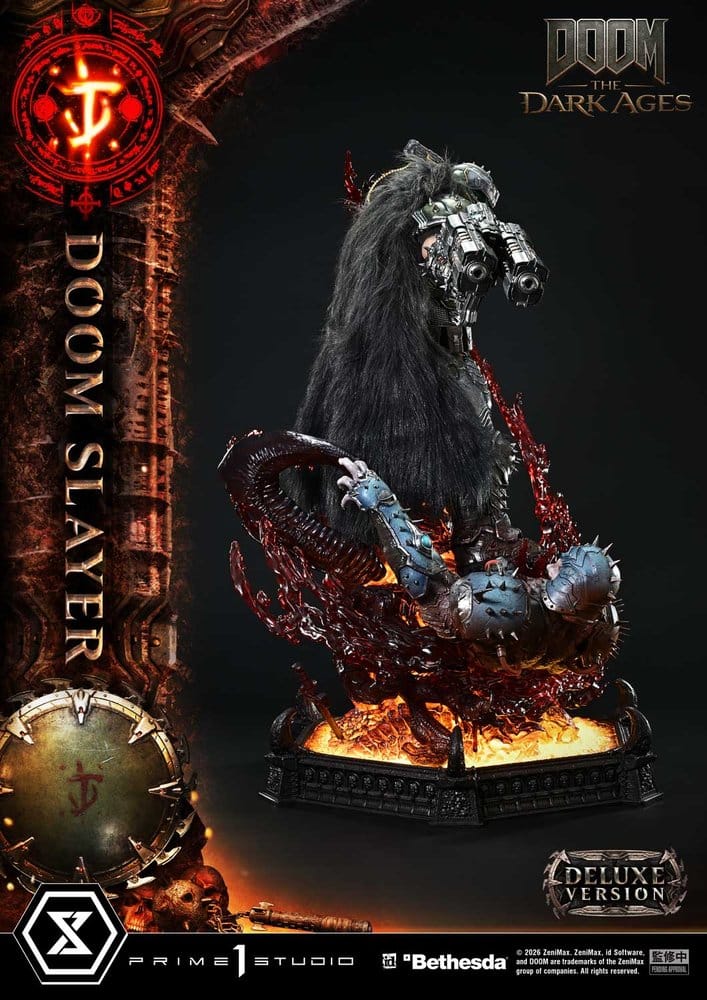 DOOM: The Dark Ages Ultimate Premium Masterline Series Statue 1/4 DOOM Slayer Deluxe Version 77 cm
