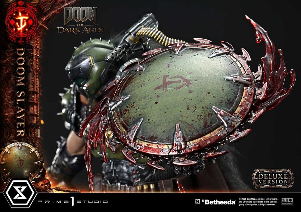 DOOM: The Dark Ages Ultimate Premium Masterline Series Statue 1/4 DOOM Slayer Deluxe Version 77 cm