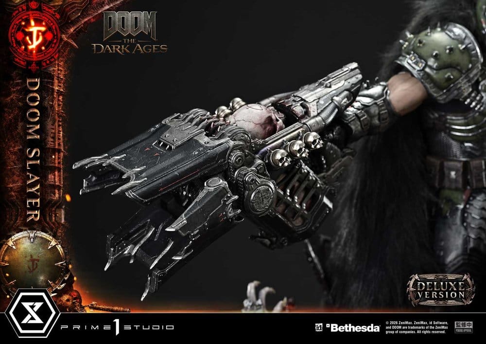 DOOM: The Dark Ages Ultimate Premium Masterline Series Statue 1/4 DOOM Slayer Deluxe Version 77 cm