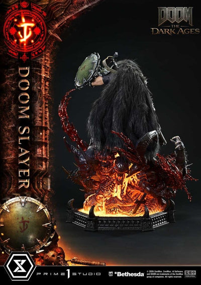 DOOM: The Dark Ages Ultimate Premium Masterline Series Statue 1/4 DOOM Slayer DX Bonus Version 77 cm