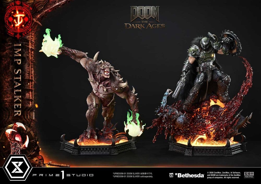 DOOM: The Dark Ages Ultimate Premium Masterline Series Statue 1/4 Imp Stalker 77 cm