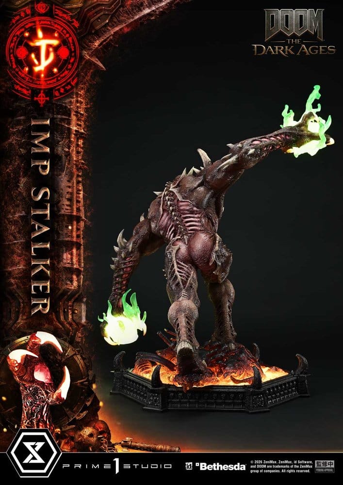 DOOM: The Dark Ages Ultimate Premium Masterline Series Statue 1/4 Imp Stalker Bonus Version 77 cm