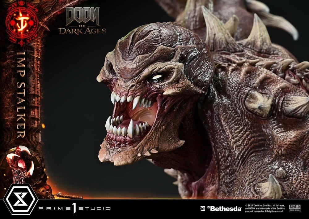 DOOM: The Dark Ages Ultimate Premium Masterline Series Statue 1/4 Imp Stalker Bonus Version 77 cm