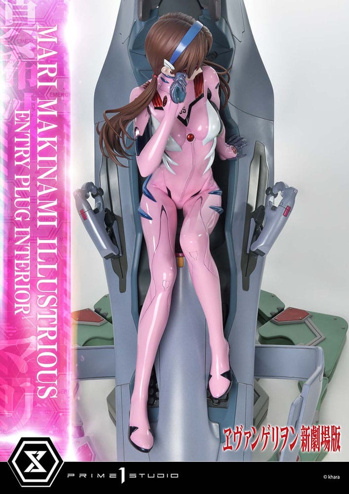 Rebuild of Evangelion Ultimate Premium Masterline Series Statue 1/4 Mari Makinami Illustrious Bonus Ver. 64 cm