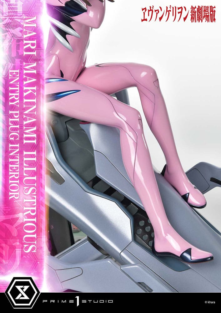 Rebuild of Evangelion Ultimate Premium Masterline Series Statue 1/4 Mari Makinami Illustrious Bonus Ver. 64 cm