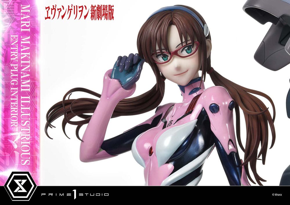 Rebuild of Evangelion Ultimate Premium Masterline Series Statue 1/4 Mari Makinami Illustrious Bonus Ver. 64 cm