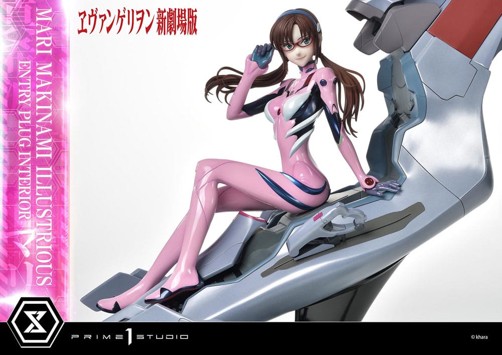 Rebuild of Evangelion Ultimate Premium Masterline Series Statue 1/4 Mari Makinami Illustrious Bonus Ver. 64 cm