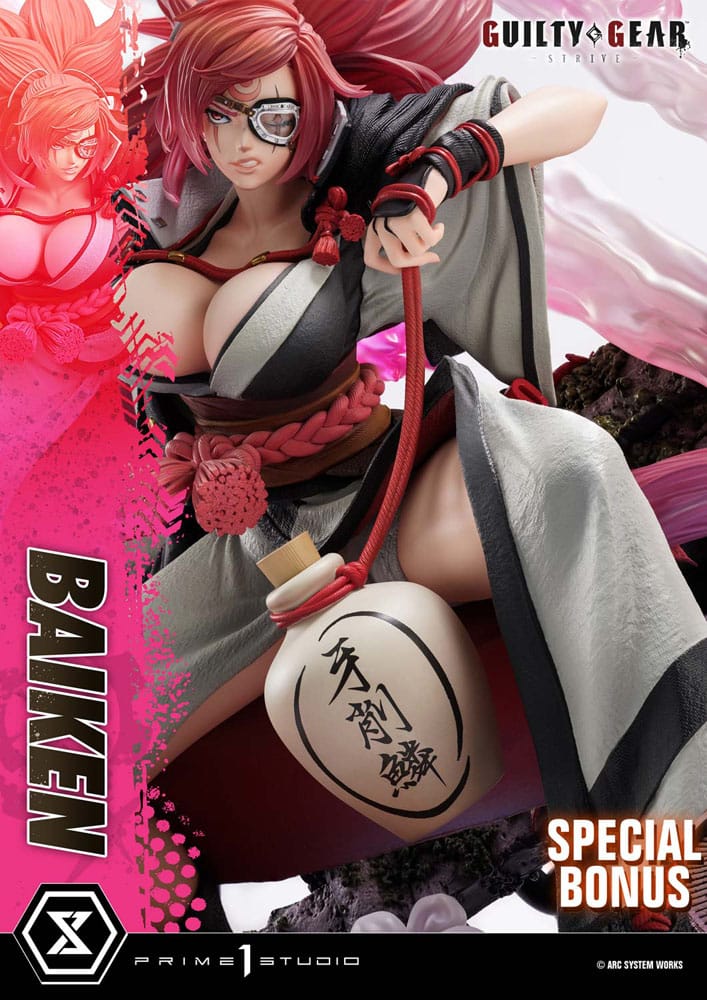Guilty Gear Strive Ultimate Premium Masterline Series Statue 1/4 Baiken Bonus Version 80 cm