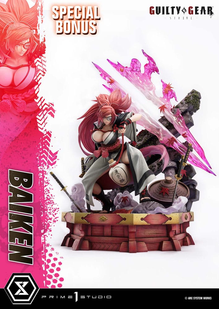 Guilty Gear Strive Ultimate Premium Masterline Series Statue 1/4 Baiken Bonus Version 80 cm
