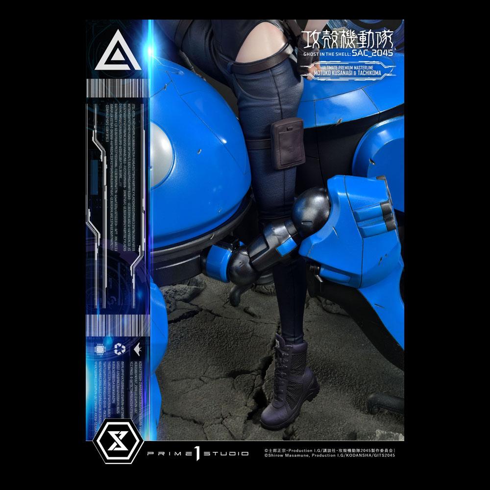 Ghost in the Shell: SAC_2045 Statue 1/4 Motoko Kusanagi and Tachikoma (Bonus Version) 50 cm