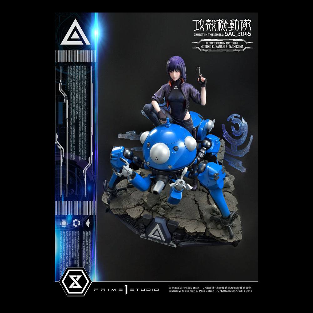 Ghost in the Shell: SAC_2045 Statue 1/4 Motoko Kusanagi and Tachikoma (Bonus Version) 50 cm