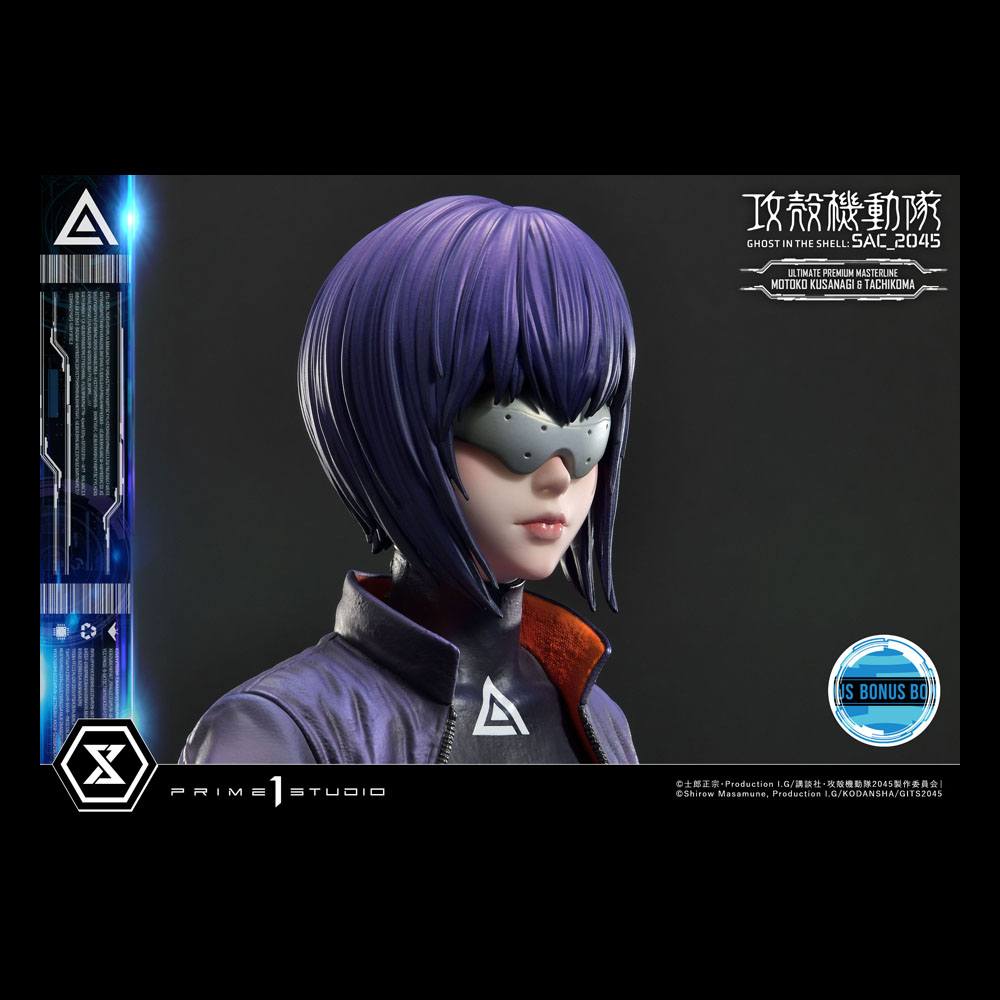 Ghost in the Shell: SAC_2045 Statue 1/4 Motoko Kusanagi and Tachikoma (Bonus Version) 50 cm