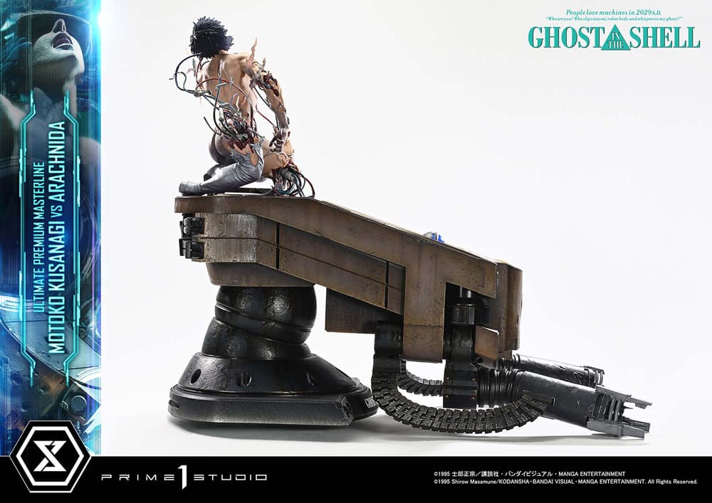 Ghost in the Shell Ultimate Premium Masterline Series Statue 1/4 Motoko Kusanagi vs Arachnida 68 cm
