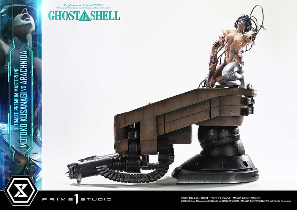 Ghost in the Shell Ultimate Premium Masterline Series Statue 1/4 Motoko Kusanagi vs Arachnida 68 cm