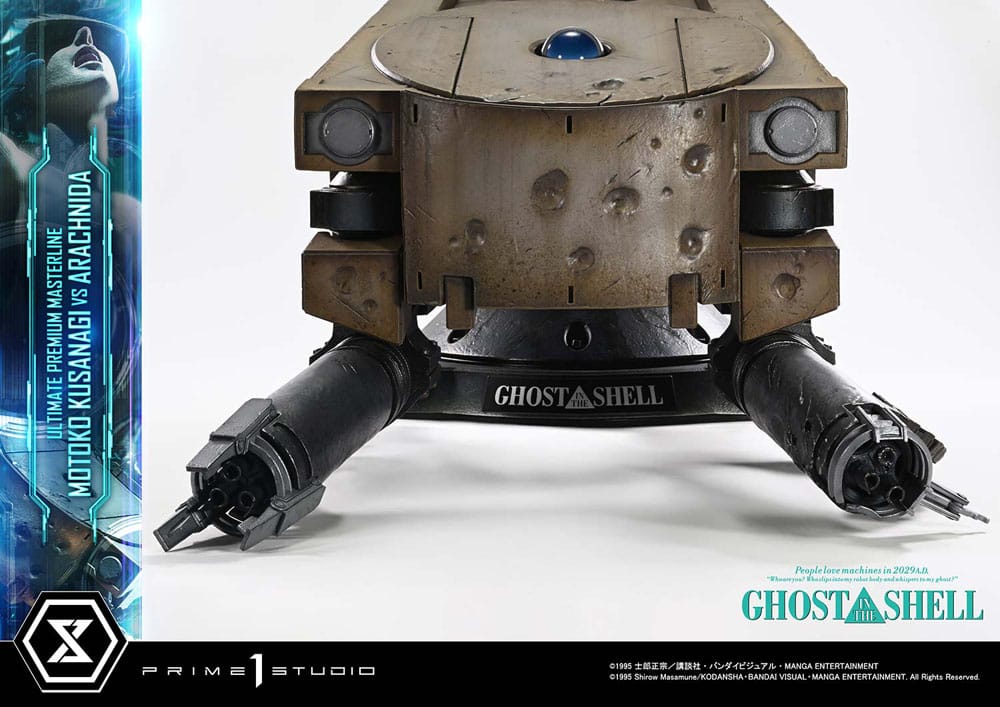 Ghost in the Shell Ultimate Premium Masterline Series Statue 1/4 Motoko Kusanagi vs Arachnida 68 cm
