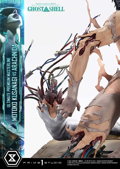 Ghost in the Shell Ultimate Premium Masterline Series Statue 1/4 Motoko Kusanagi vs Arachnida 68 cm