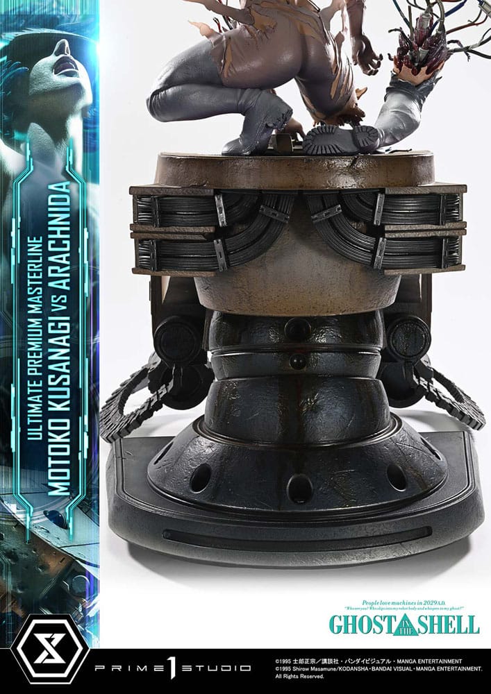 Ghost in the Shell Ultimate Premium Masterline Series Statue 1/4 Motoko Kusanagi vs Arachnida 68 cm